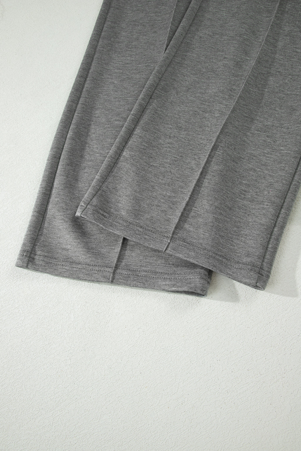 Beau Blue Half Zip Polo Tee Casual Pant Set