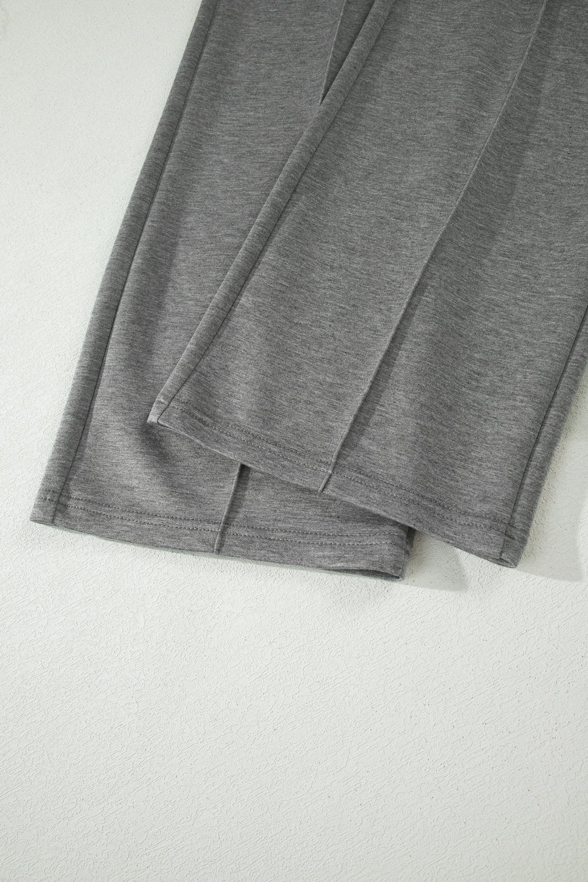 Beau Blue Half Zip Polo Tee Casual Pant Set